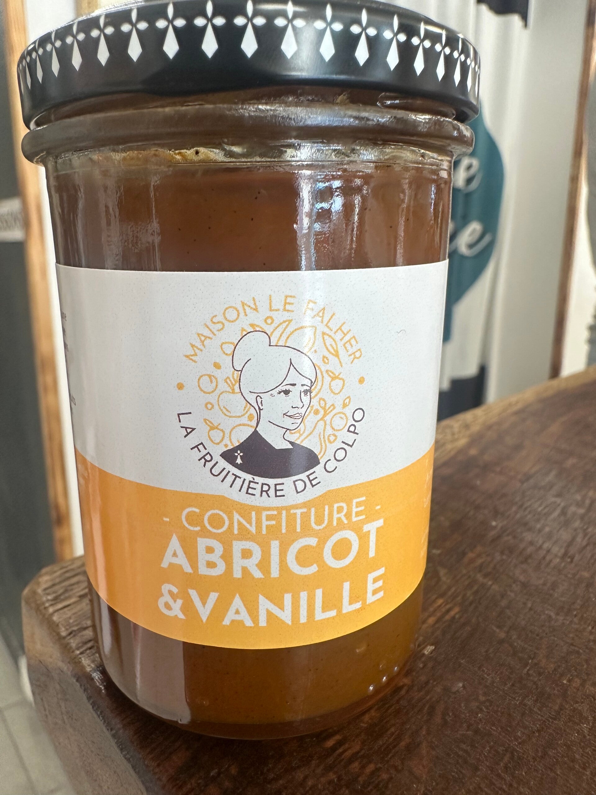 Confiture abricot et vanille