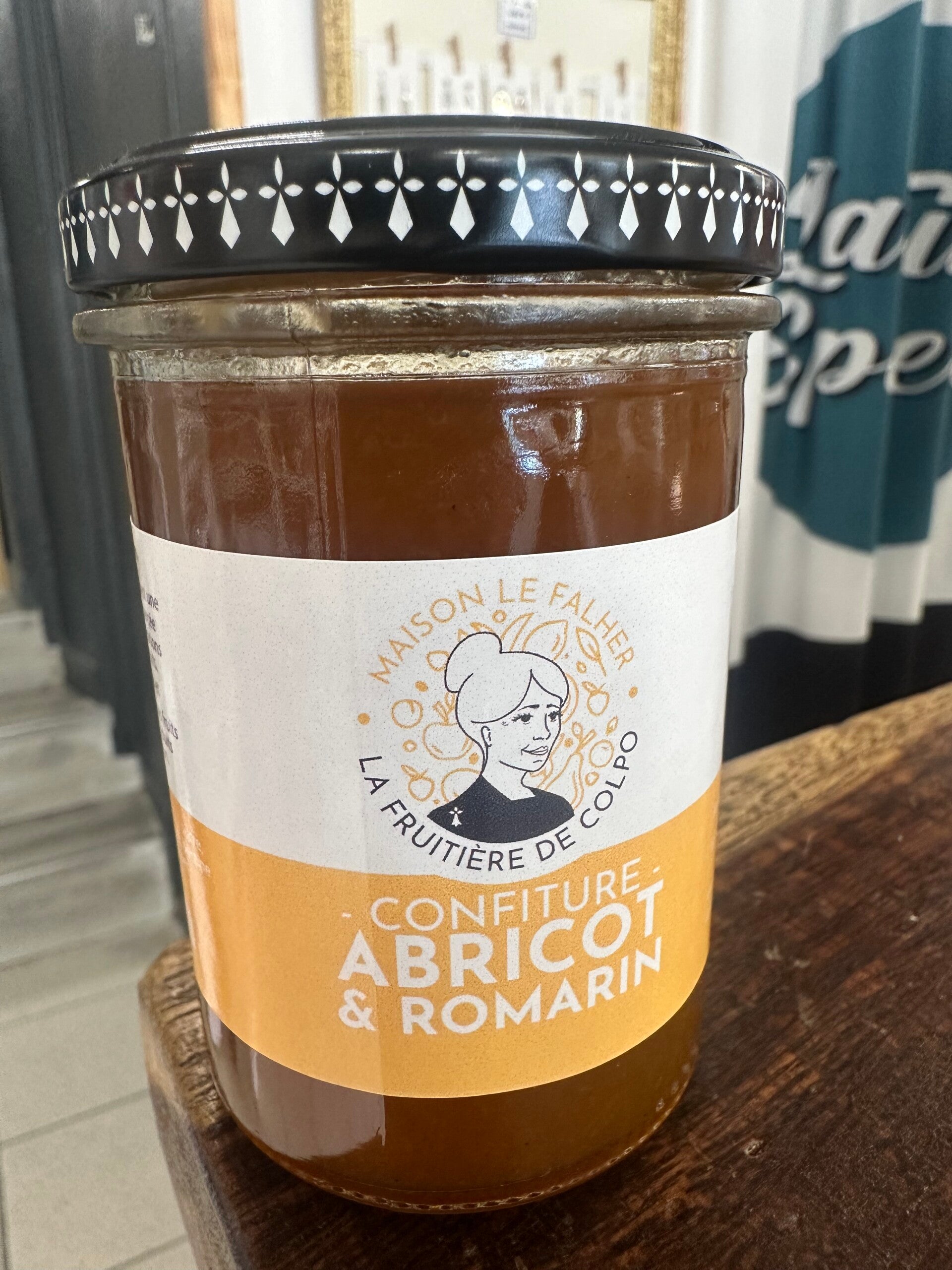 Confiture abricot et romarin