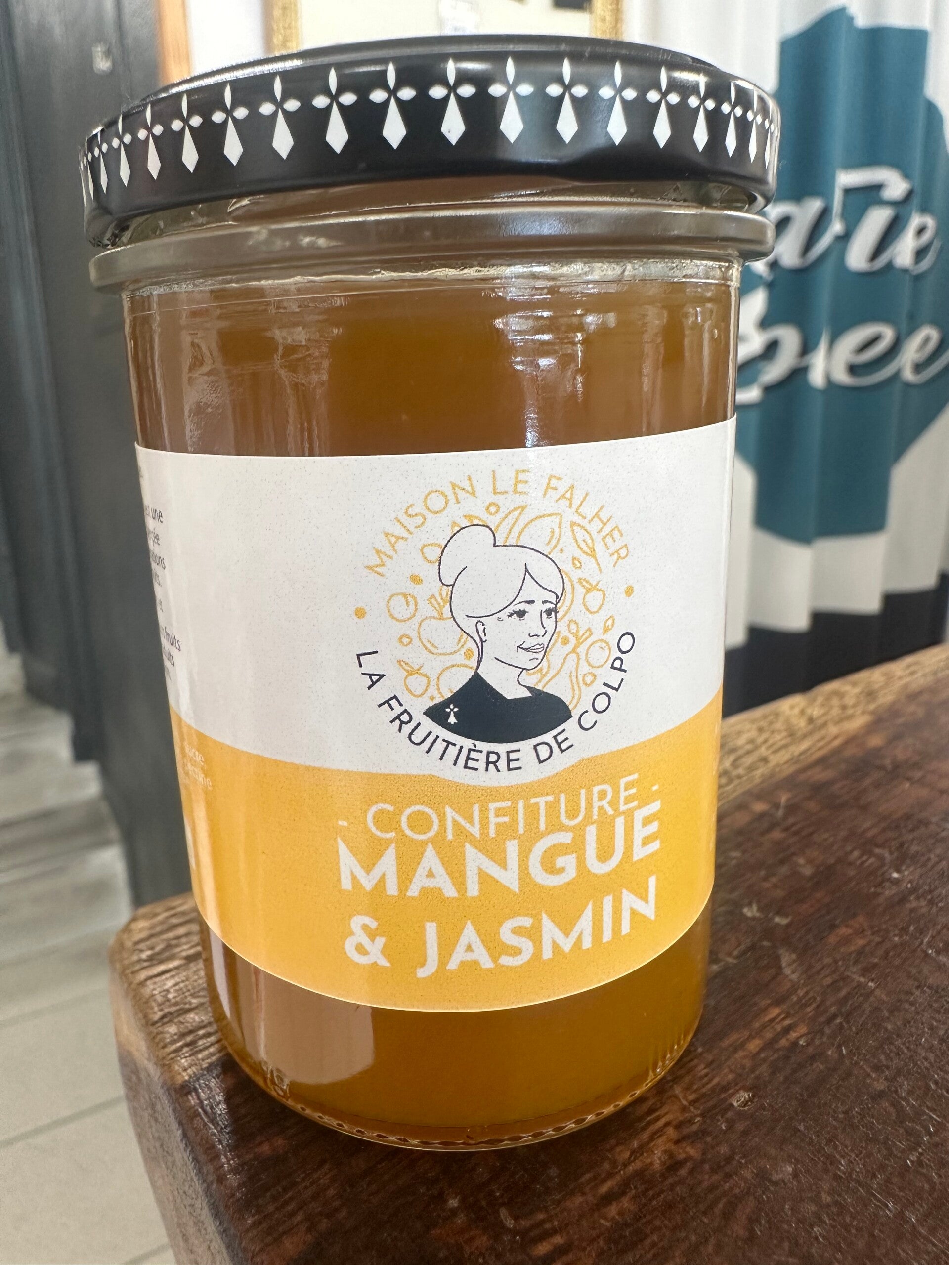 Confiture mangue jasmin
