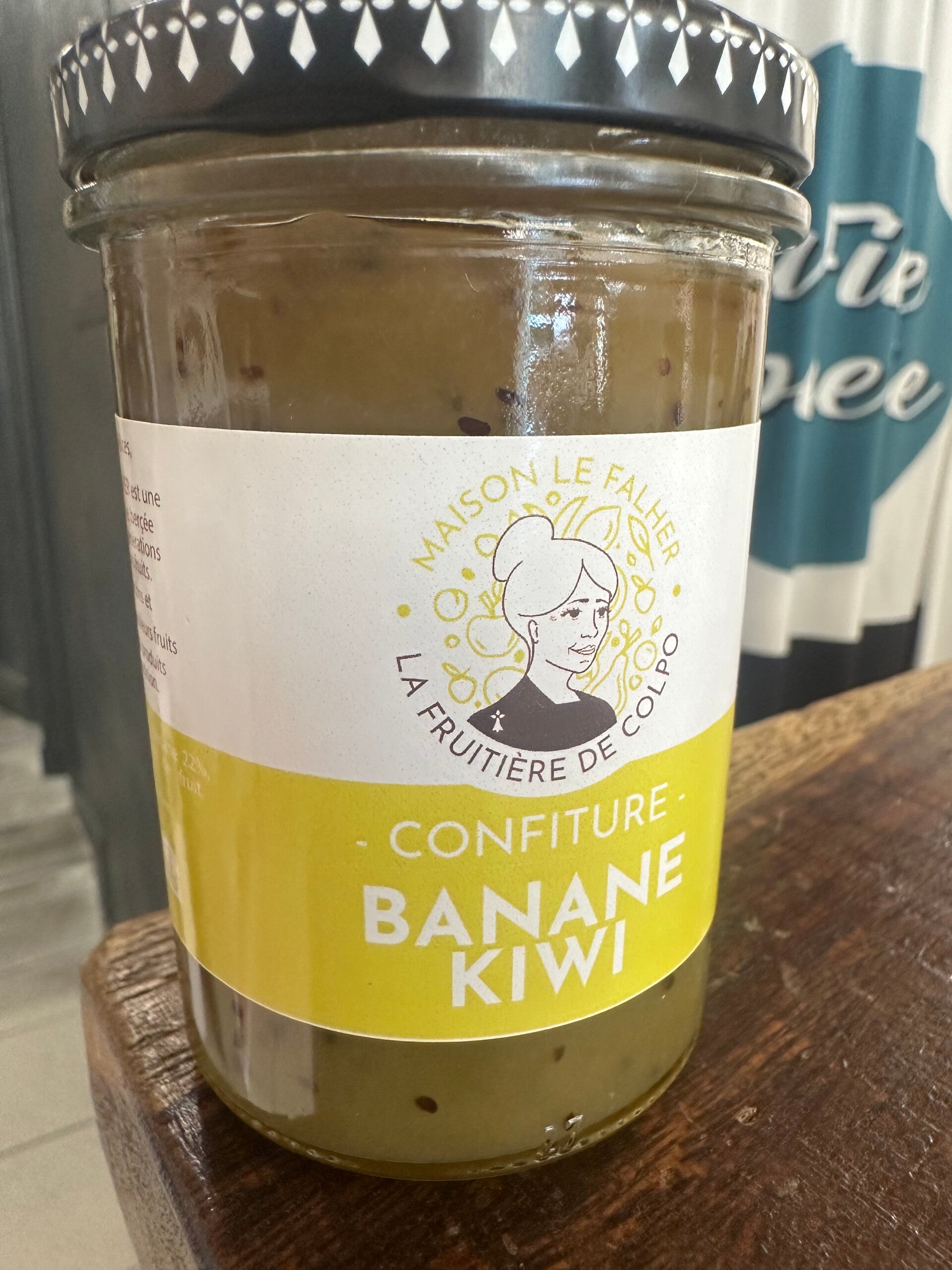 Confiture banane kiwi