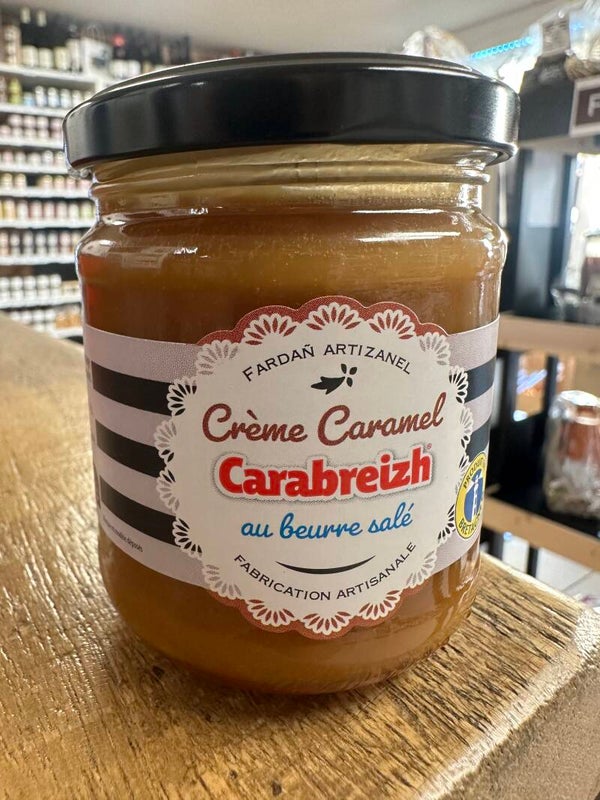 Crème caramel au beurre salé breton