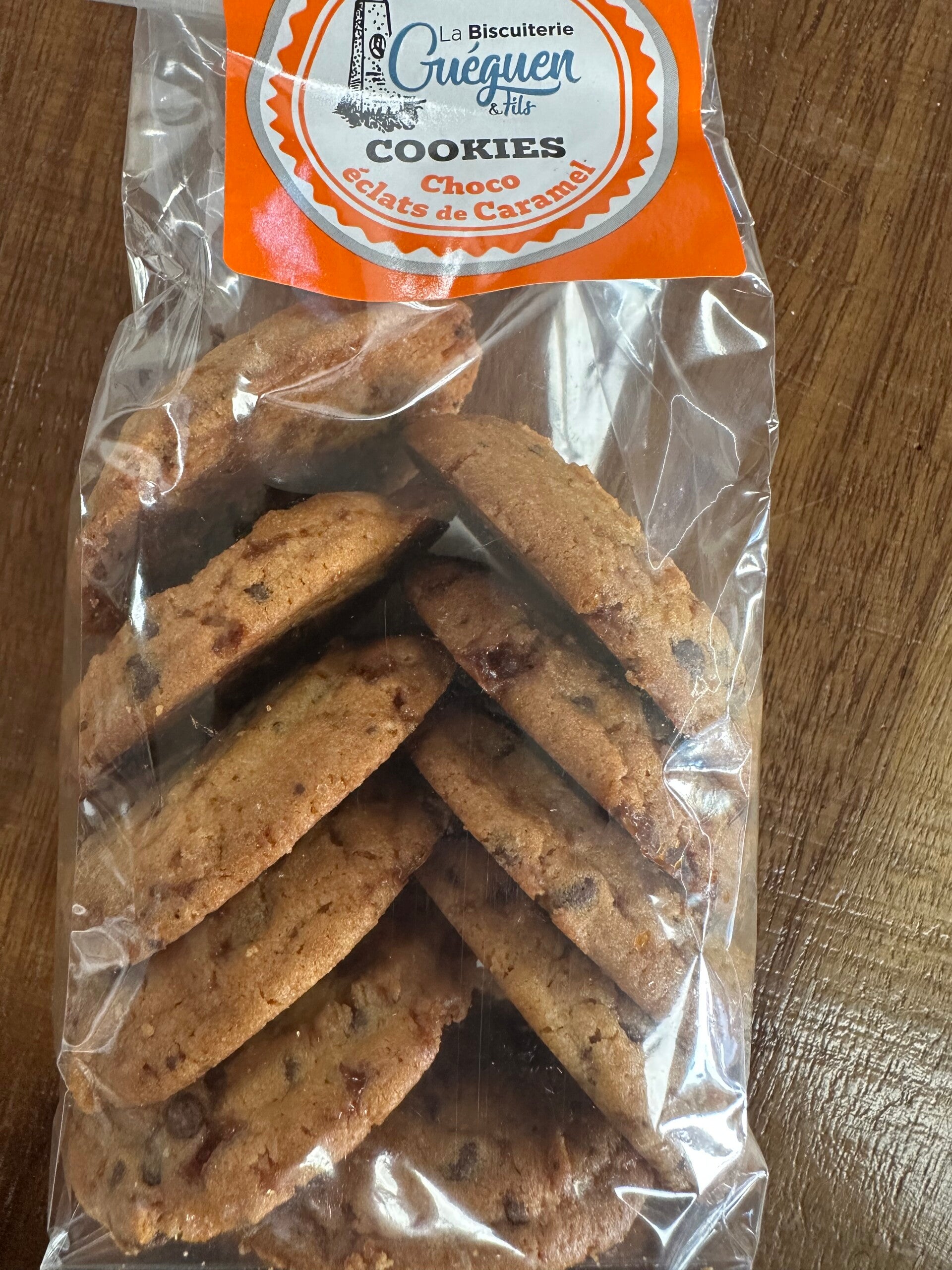 Cookies choco éclats de caramel
