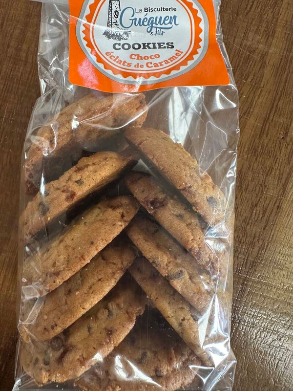 Cookies choco éclats de caramel