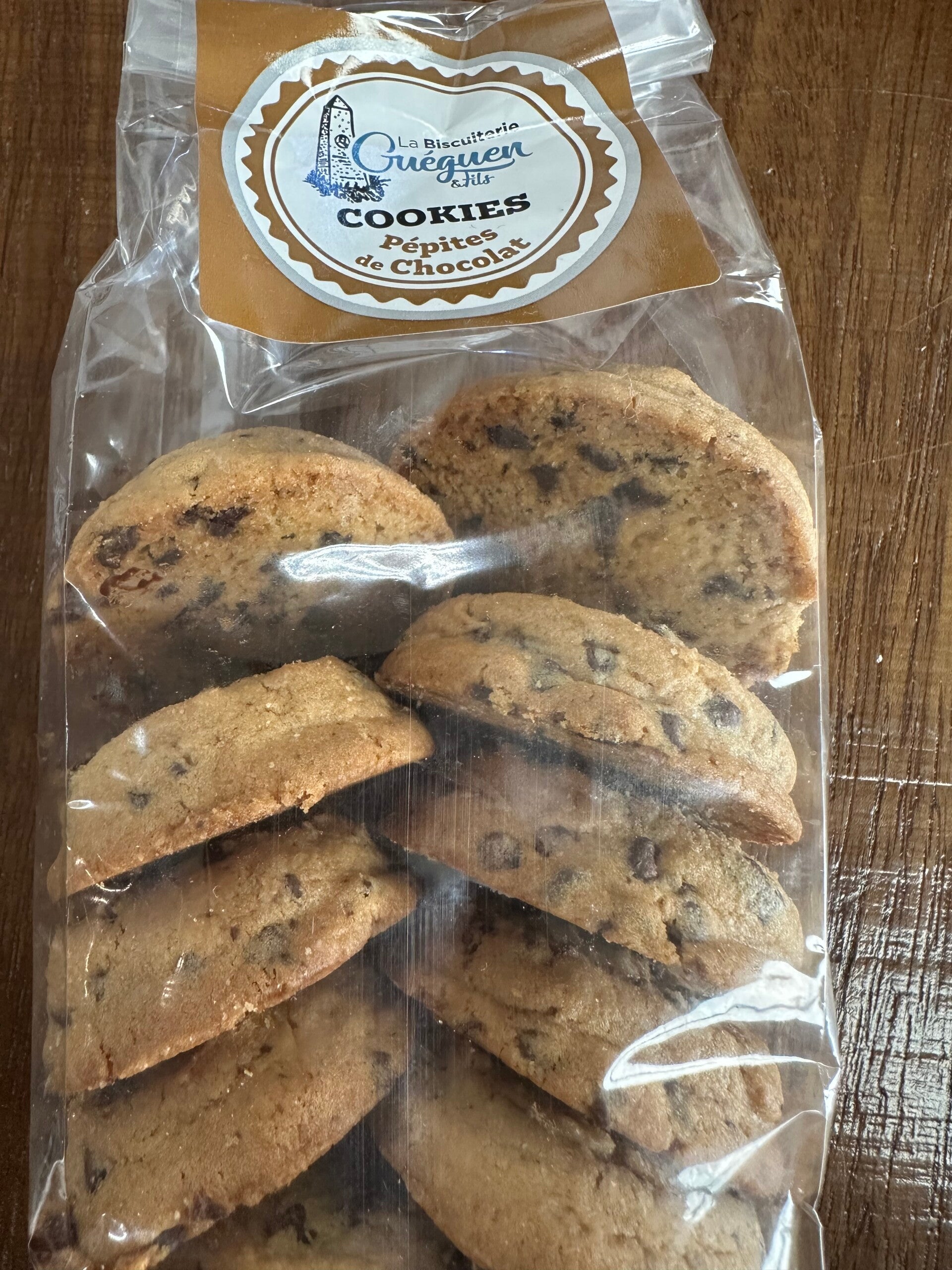 Cookies aux pépites de chocolat