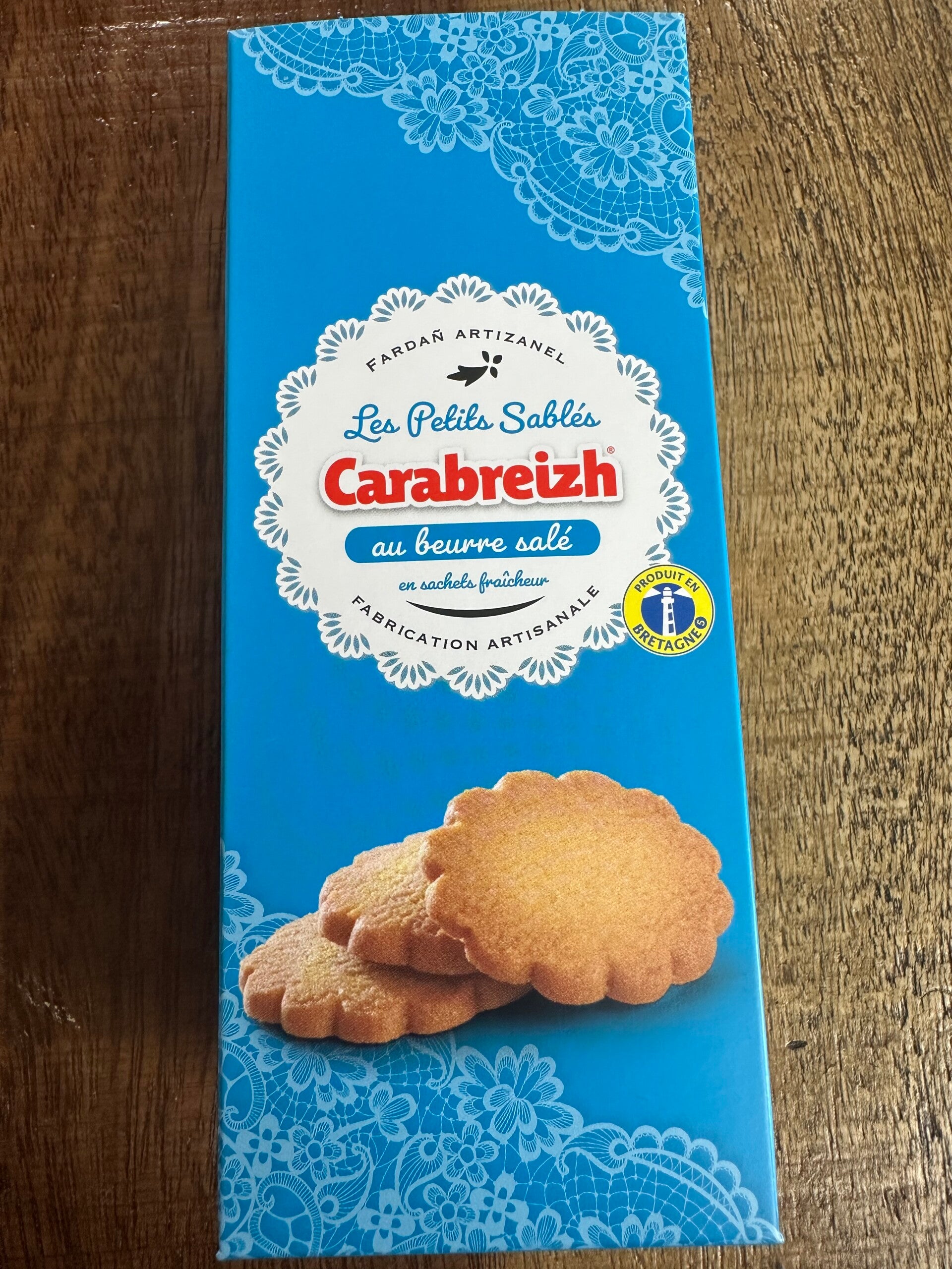 Les petits sablés au beurre salé