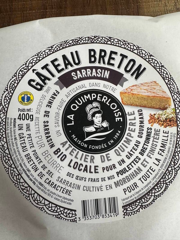Gâteau breton sarrasin