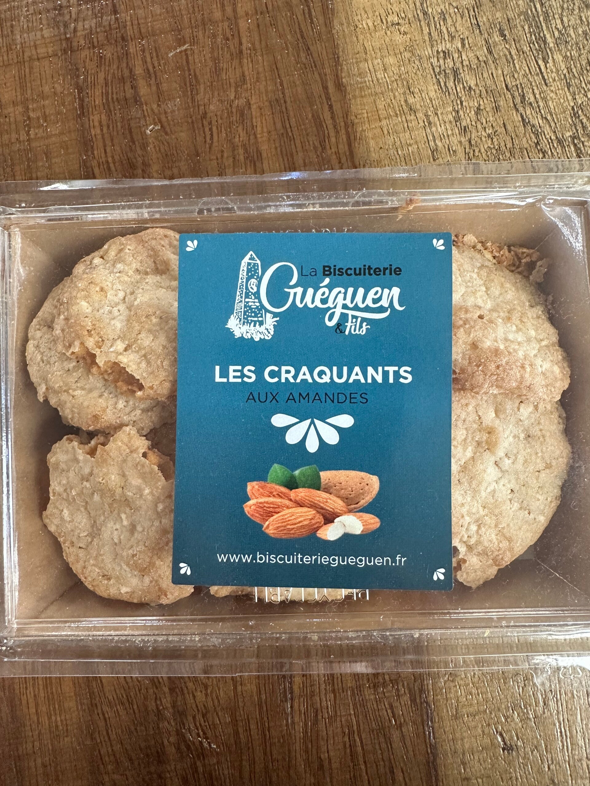 Les craquants aux amandes