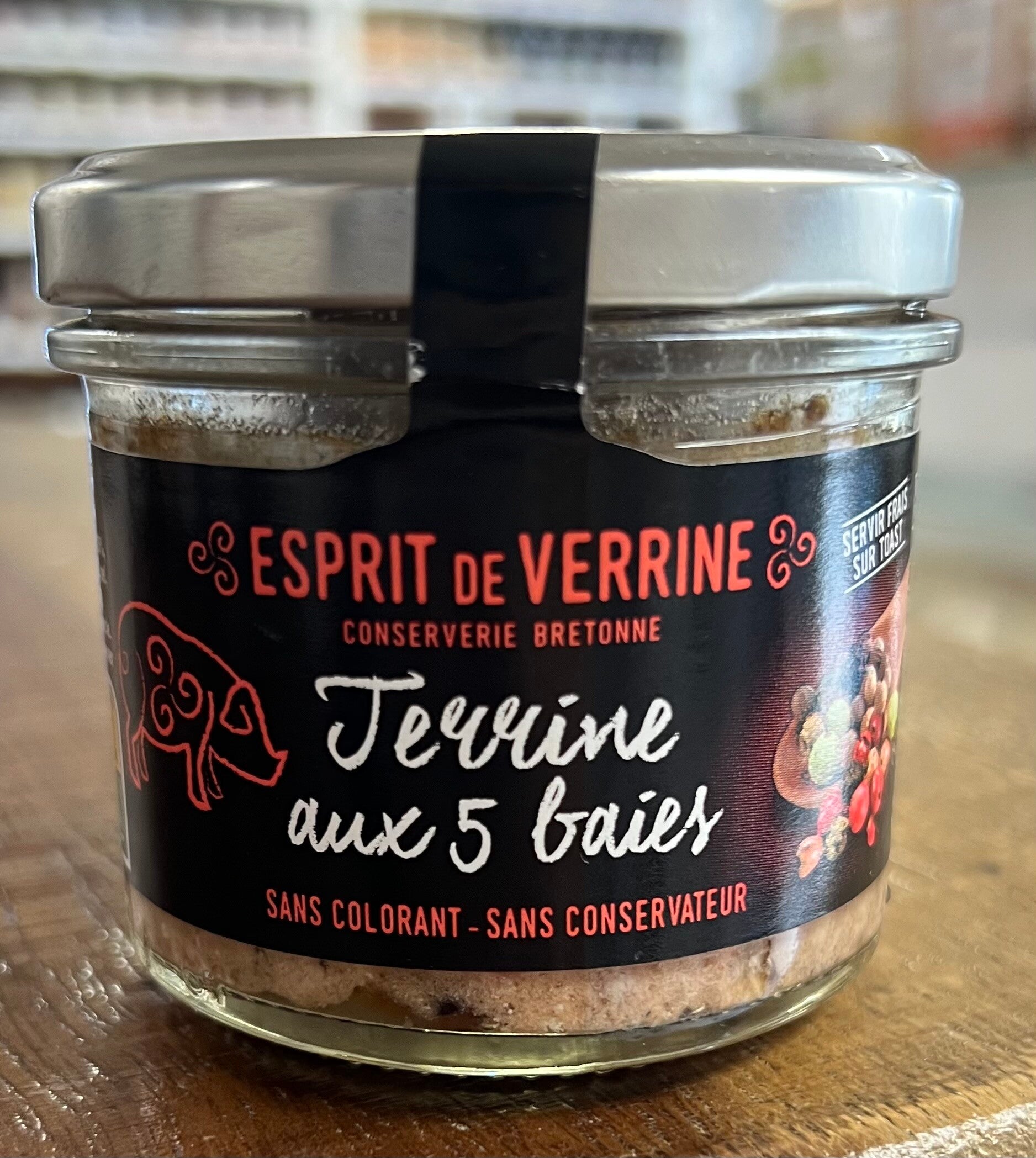 Terrine aux 5 baies
