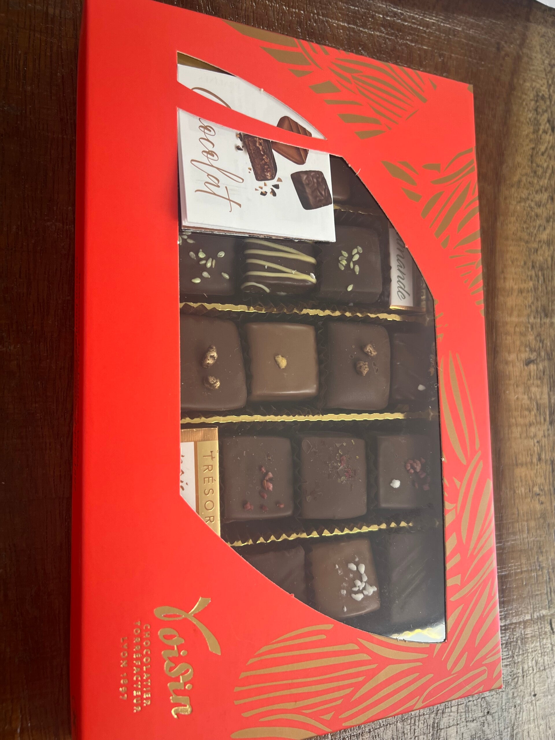 Assortiment de chocolats Voisin