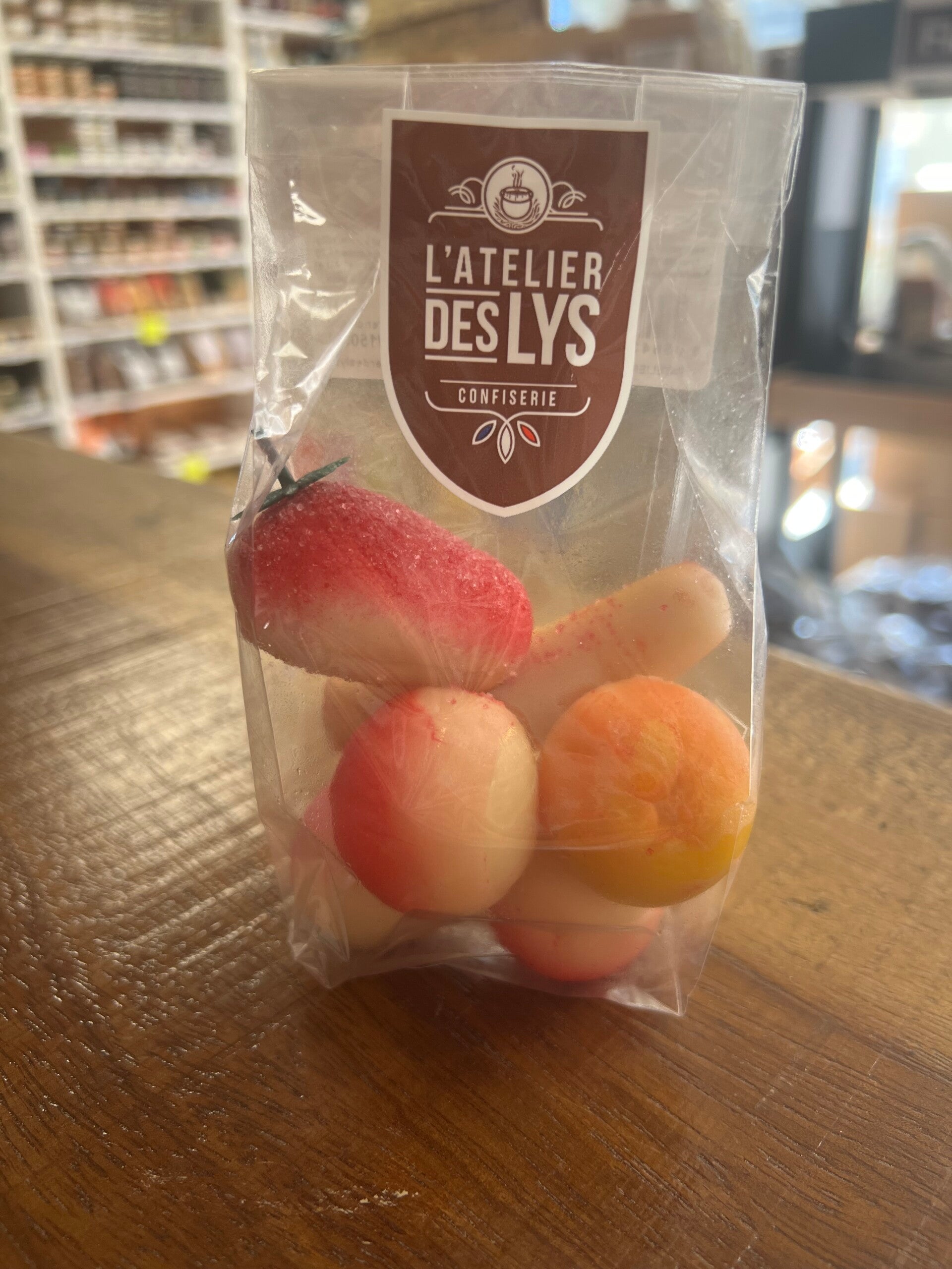 Fruits déguisés en pâte d’amande