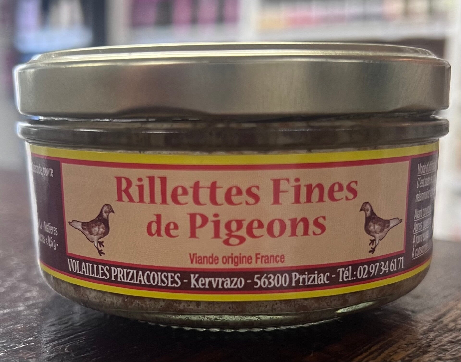 Rillettes Fines de Pigeons