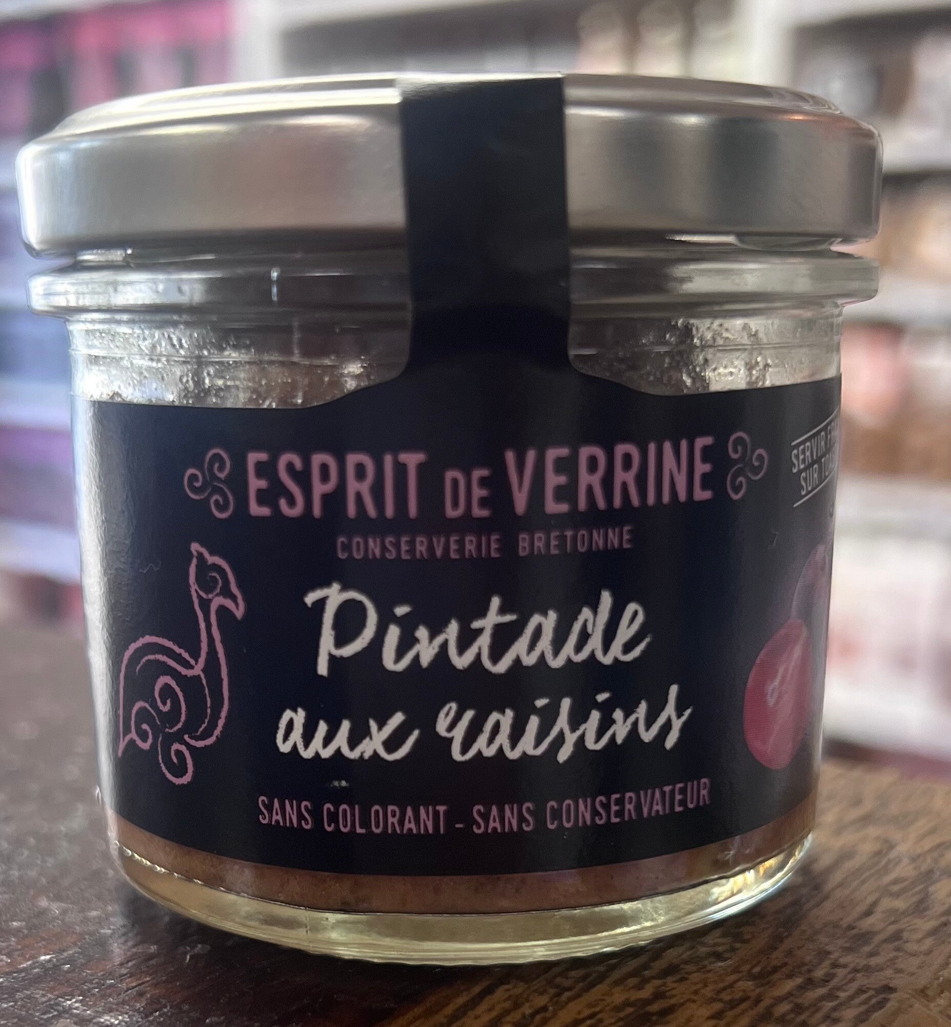 Pintade aux raisins