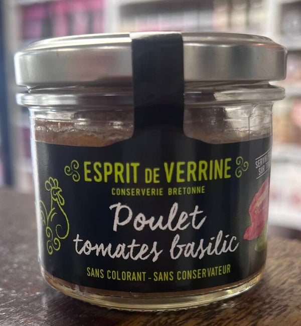 Poulet tomates basilic