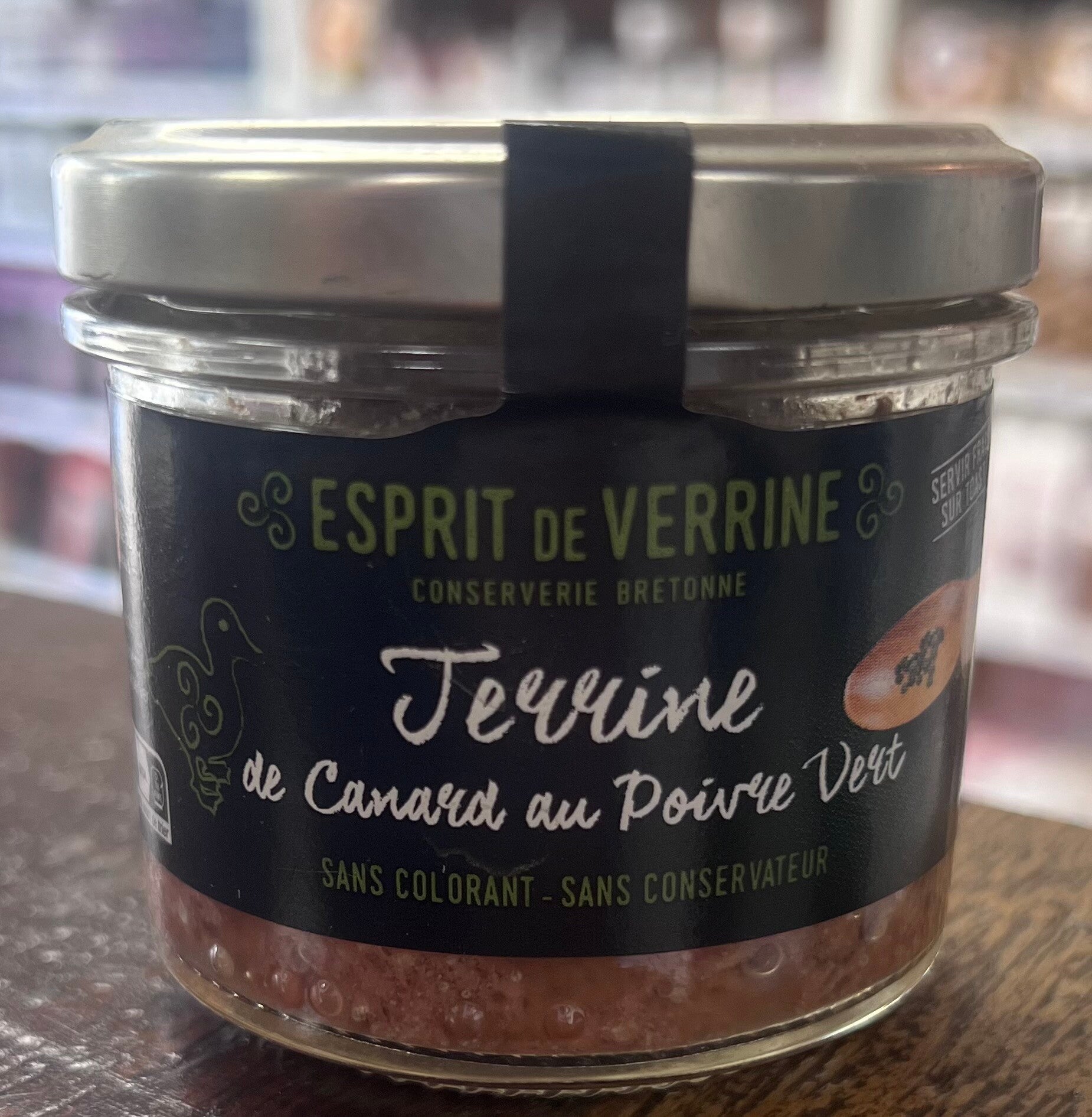 Terrine de Canard au Poivre Vert