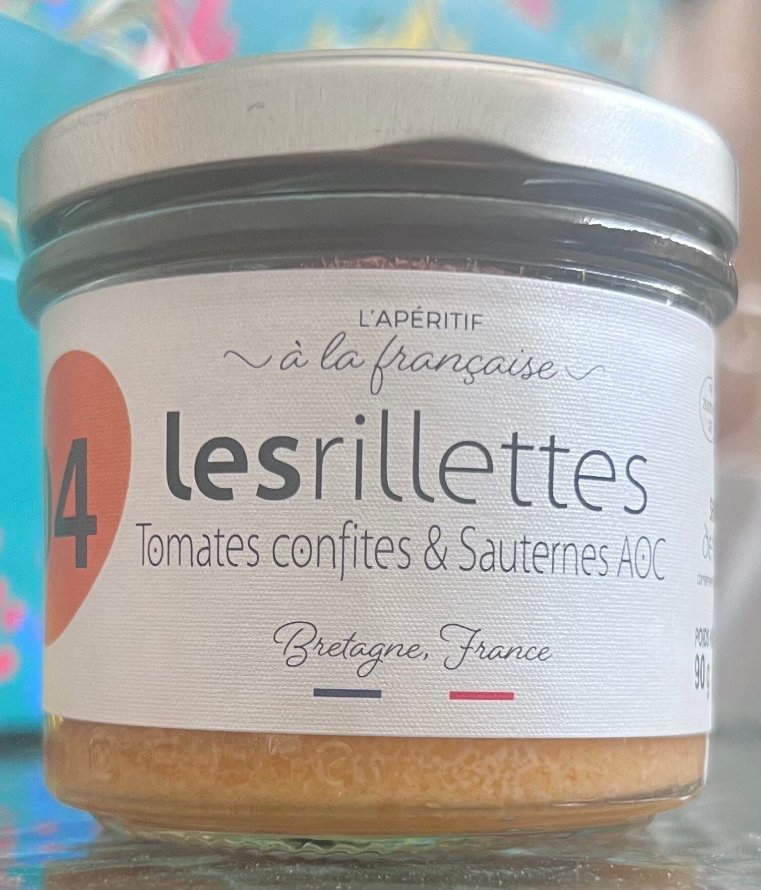 Les rillettes Tomates confites et Sauternes AOC