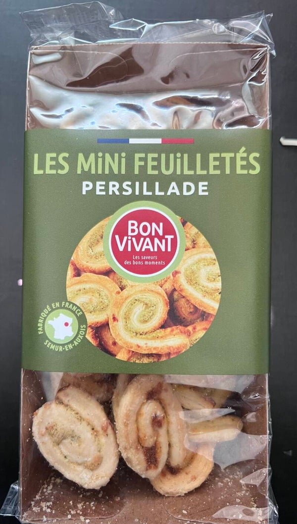 Les mini feuilletés PERSILLADE