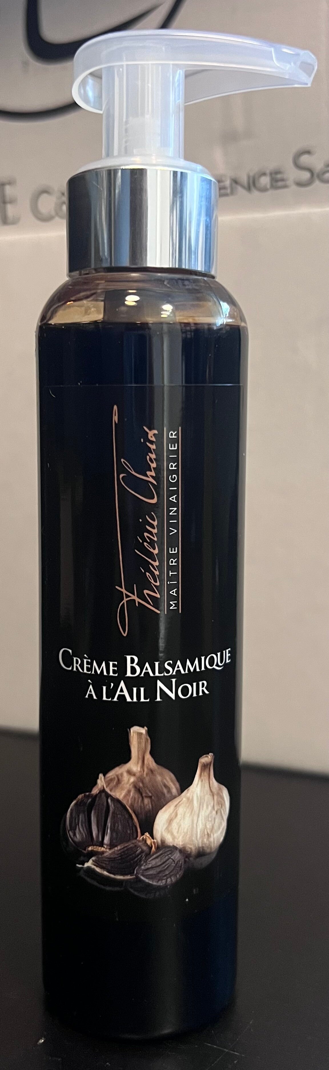 Crème balsamique à l’ail noir