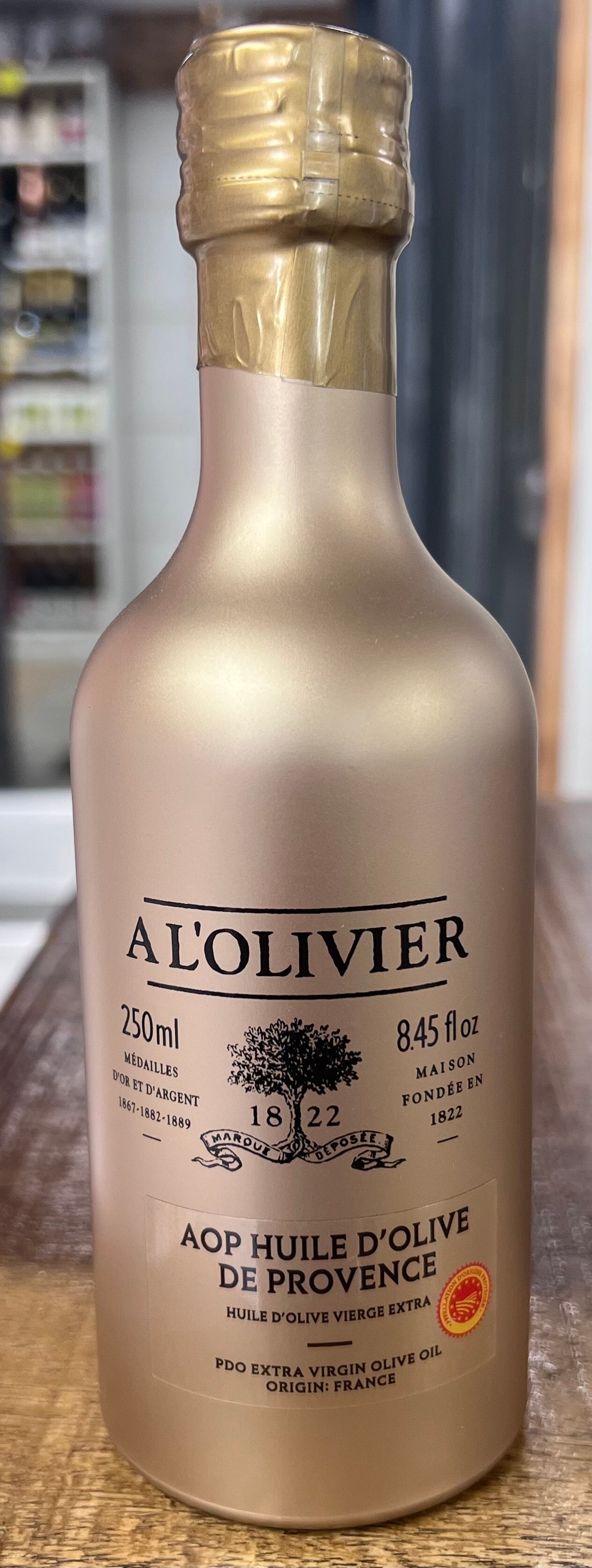 Huile d’olive de provence