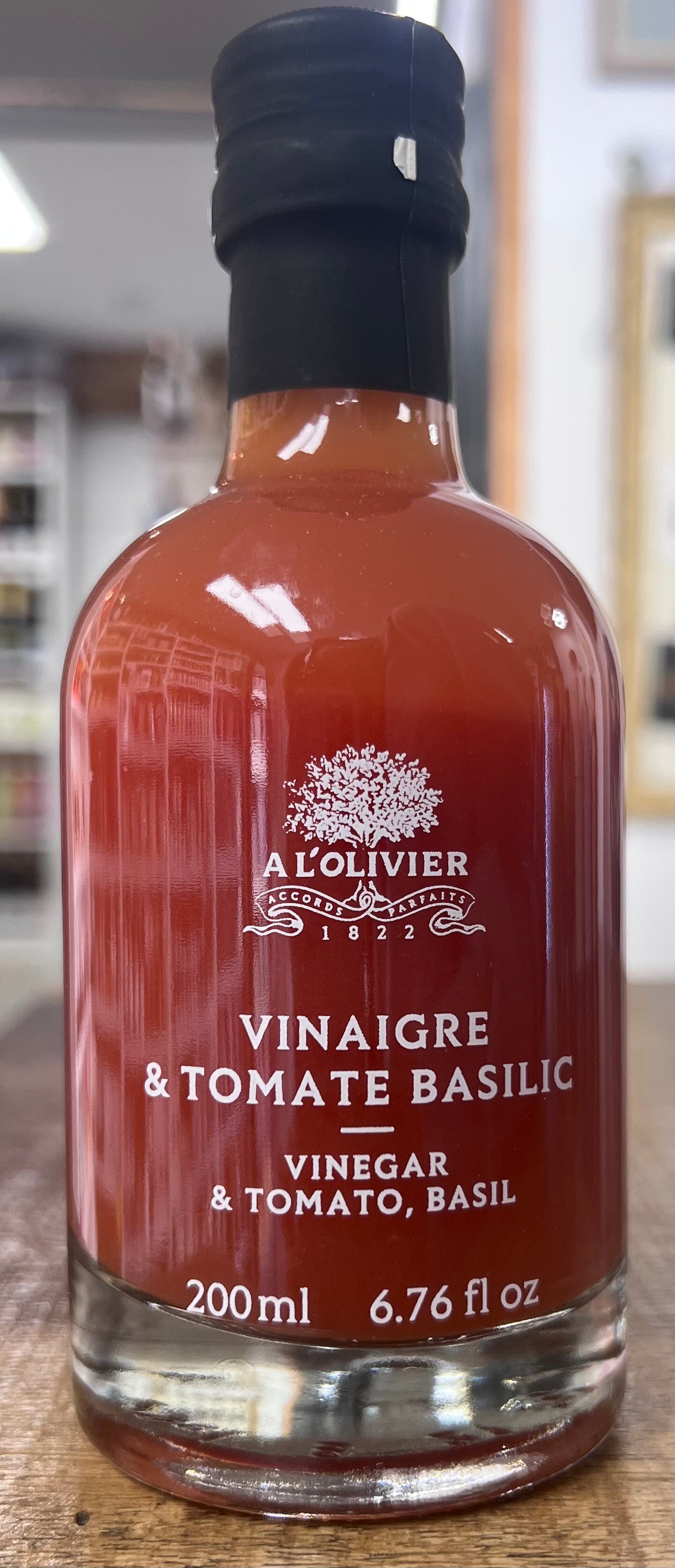 Vinaigre tomate basilic