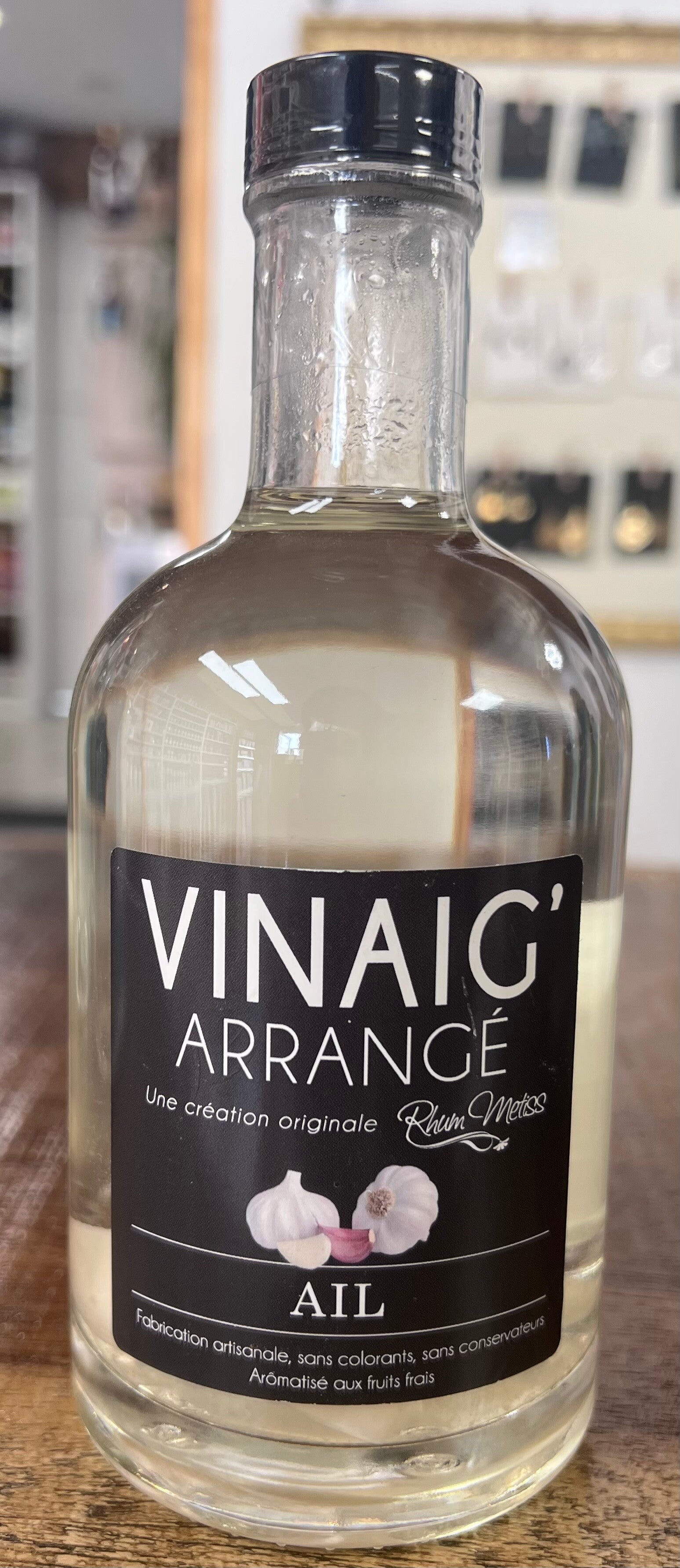 Vinaigre aromatisé Ail