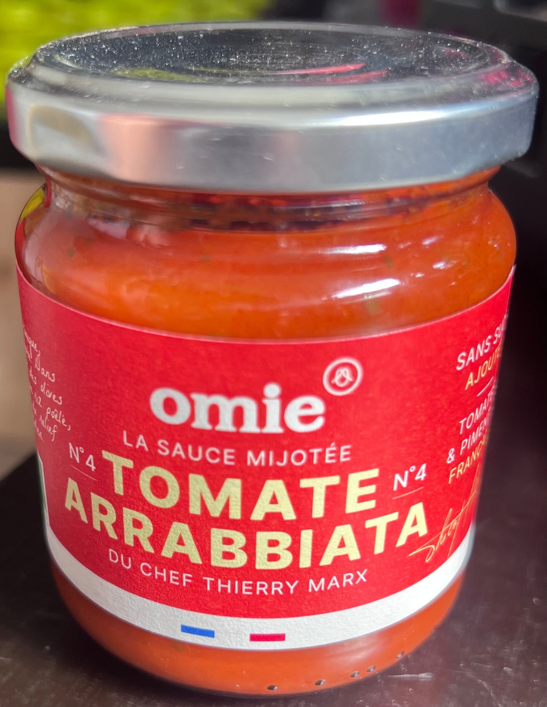 Sauce mijoté tomate arrabbiata