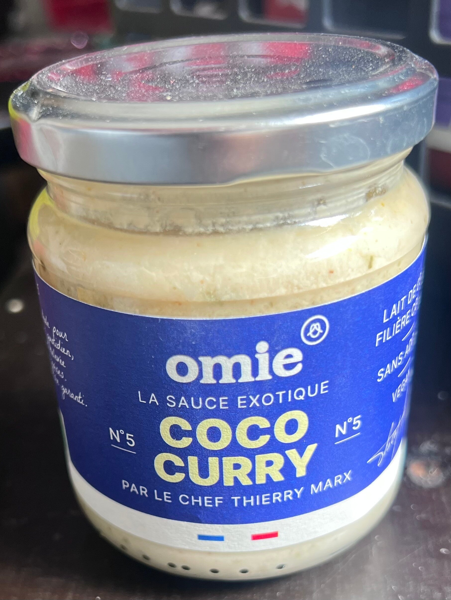 Sauce exotique coco curry