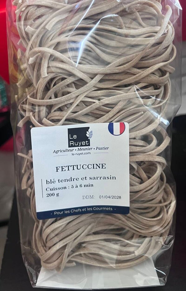 Pâtes Fettuccine blé tendre et sarrasin