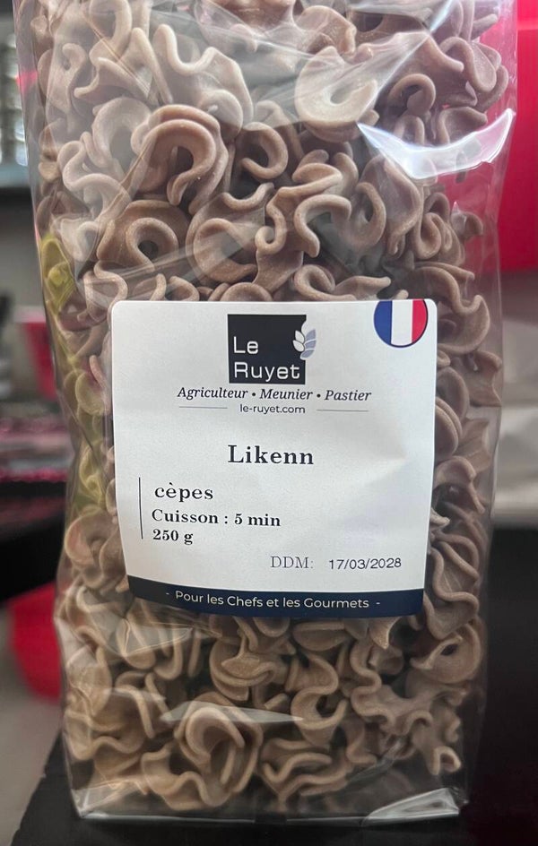 Pâtes Likenn cèpes