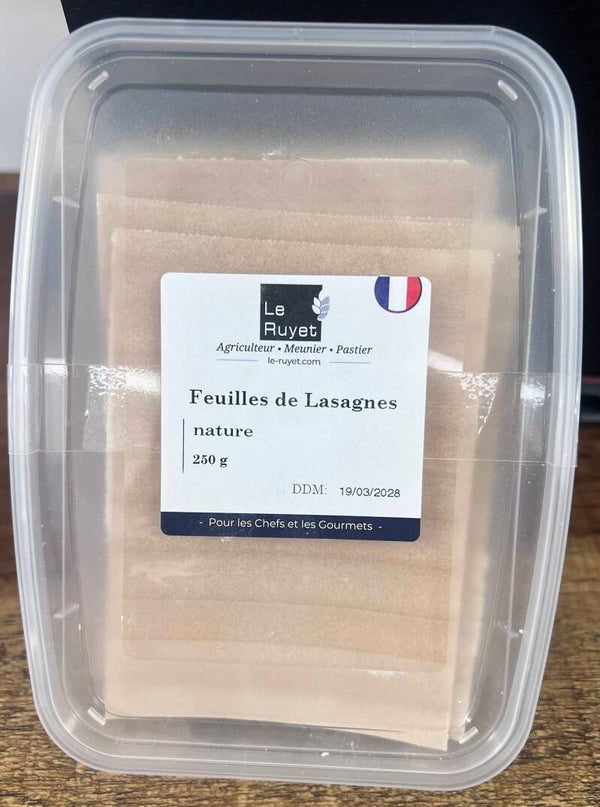 Feuilles de lasagnes nature