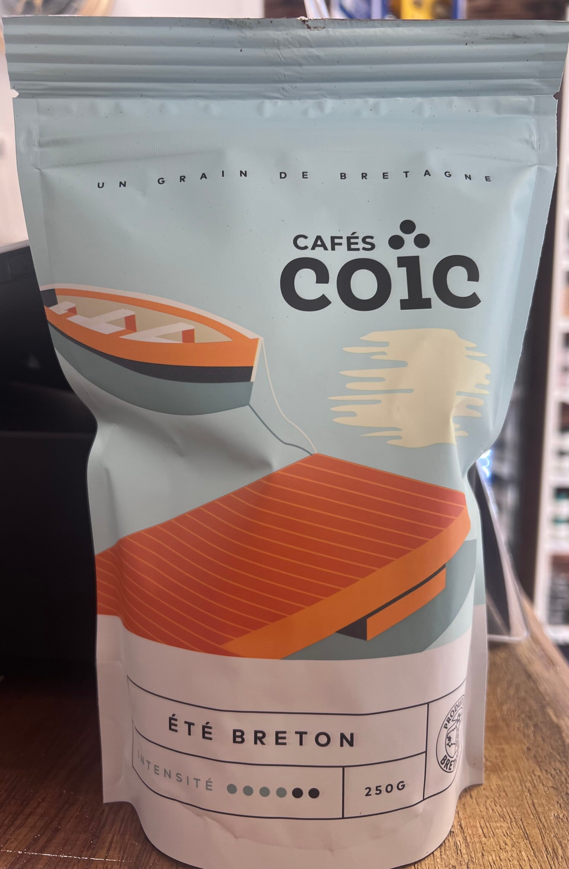 Café COÏC été breton moulu, 250g
