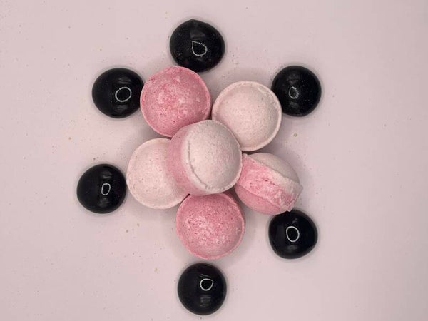 Mini-billes de bain cerise