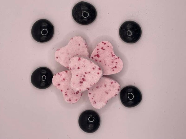Mini-billes de bain (cœur) love