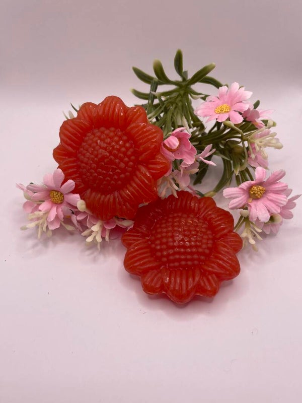 Petit savon tournesol abricot entre 20g/34g