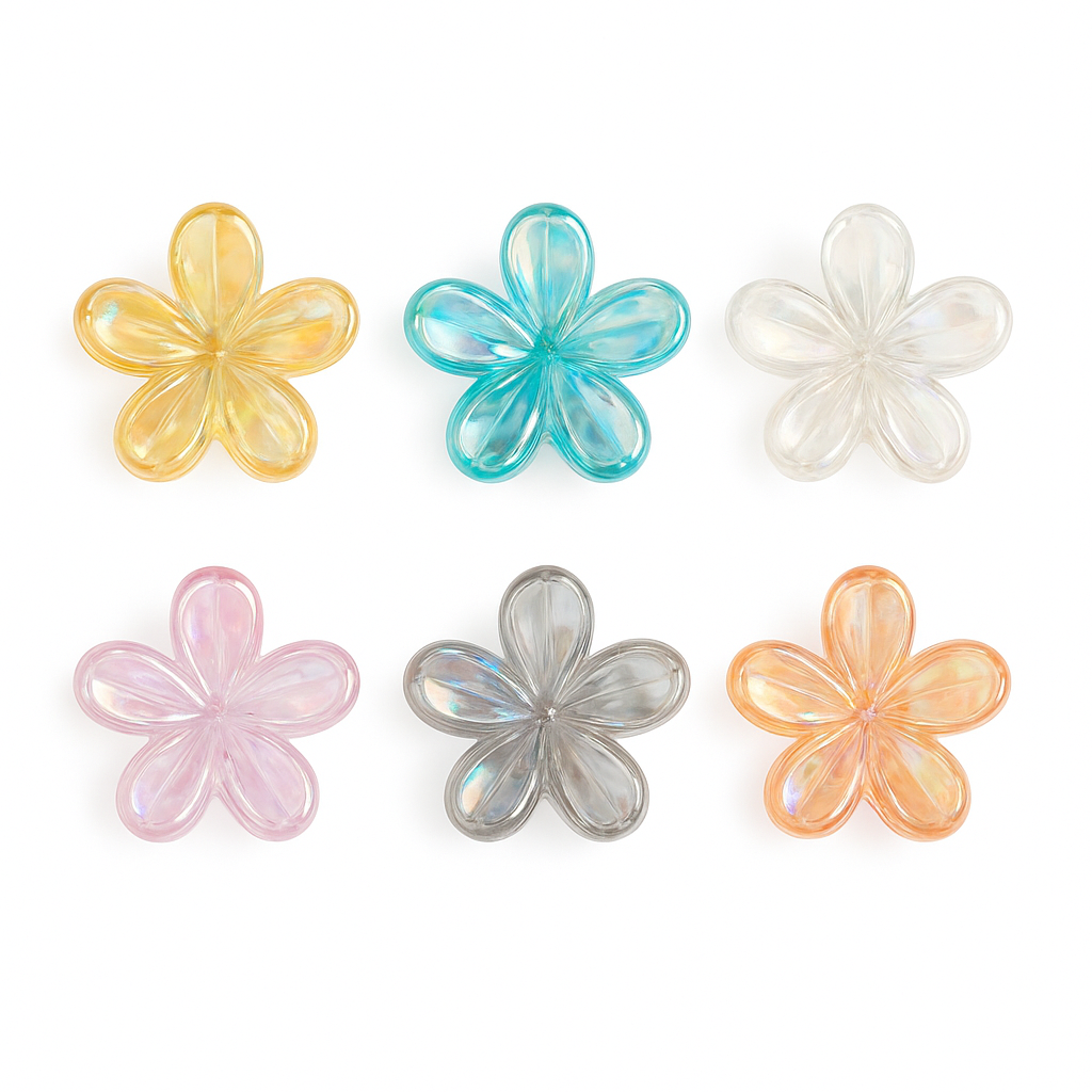 🌸 Iriserende Bloem Haarspeld – Verkrijgbaar in 6 Kleuren 🌸
