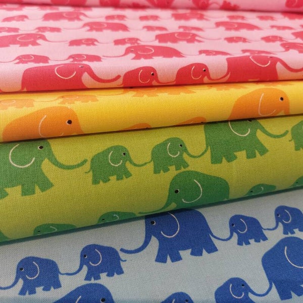 Westfalenstoffe Webware Junge Linie Elefanten