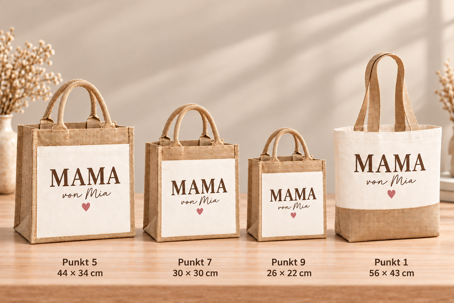 Personalisierte Tasche - dein Text - verschiedene Taschen-Ausführungen - Shopper, Badetasche, Einkaufstasche - deine Tasche