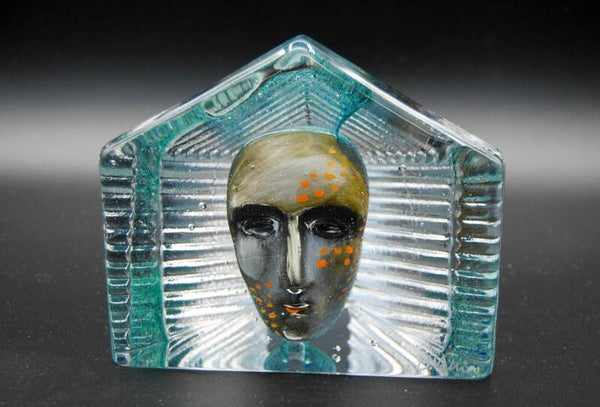 KOSTA BODA ATELIER. BERTIL VALLIEN.  ART OBJECT ´BRAINS INSIDE´LIM.ED.