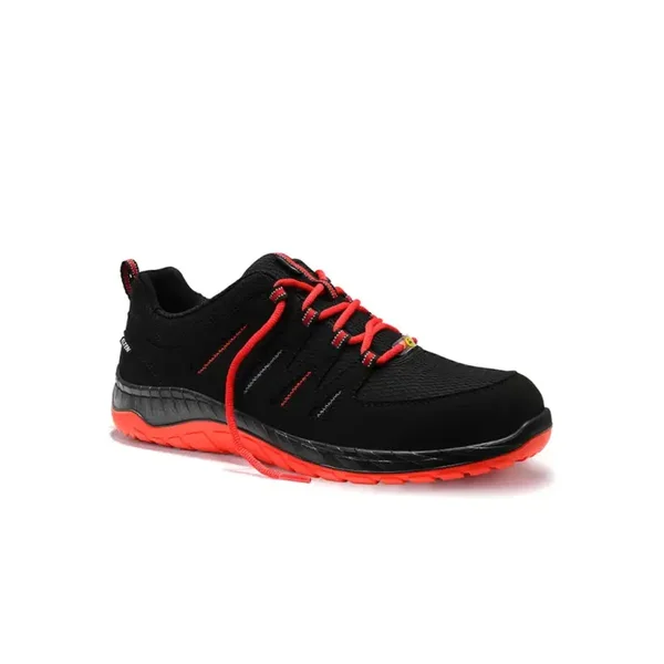 ELTEN Sicherheitshalbschuh MADDOX black-red Low ESD S3S
