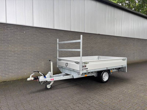 Henra PL 1350 kg plateauwagen 251x155 cm in topstaat marge