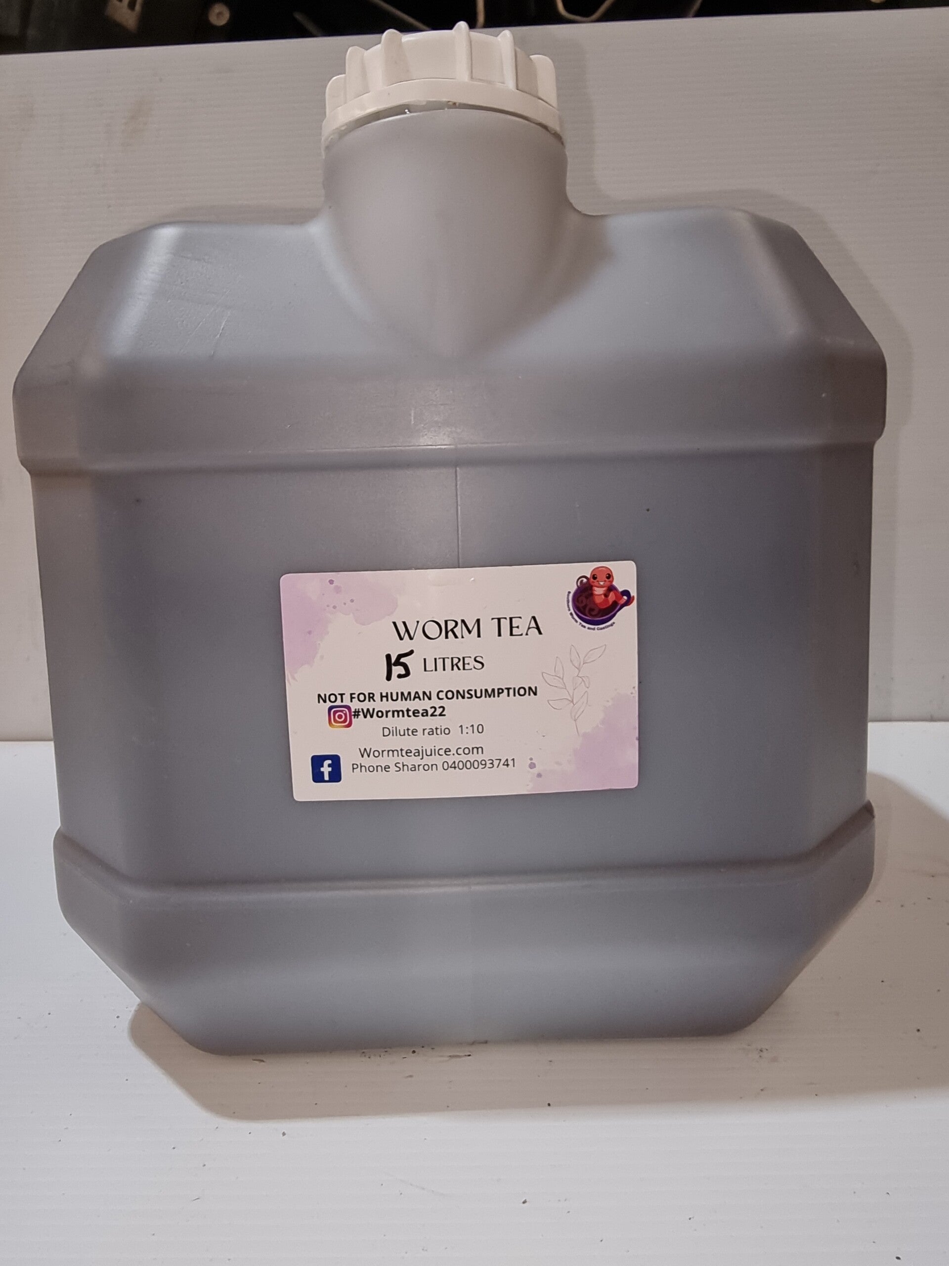 Worm Tea 15L posted
