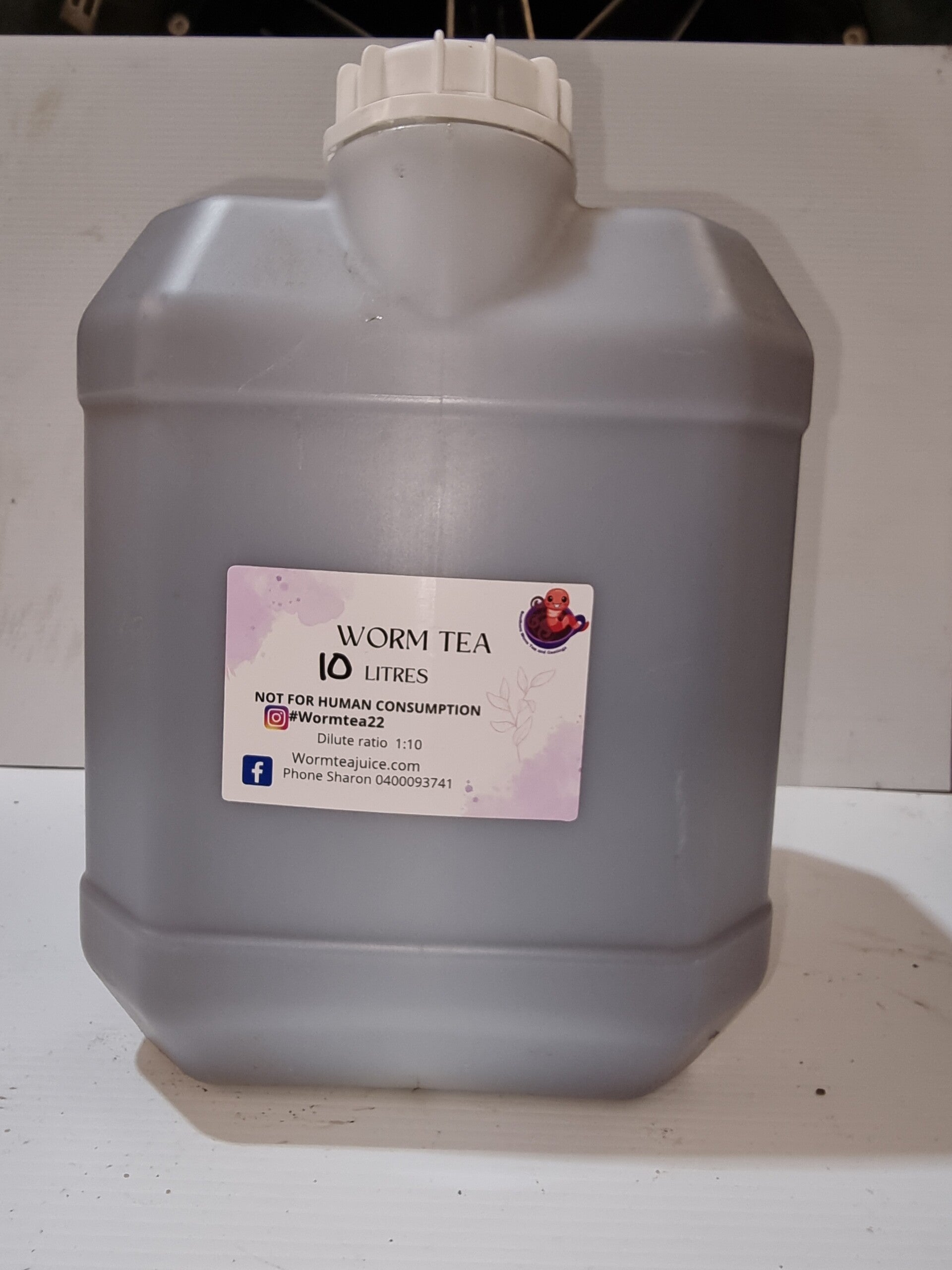 Worm Tea 10L posted