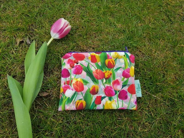 lief tasje tulpen