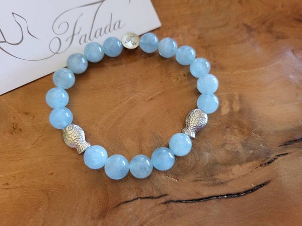 Aquamarijn Bracelet