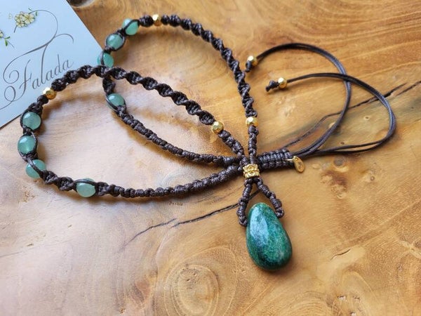 Groene Aventurijn Amulet