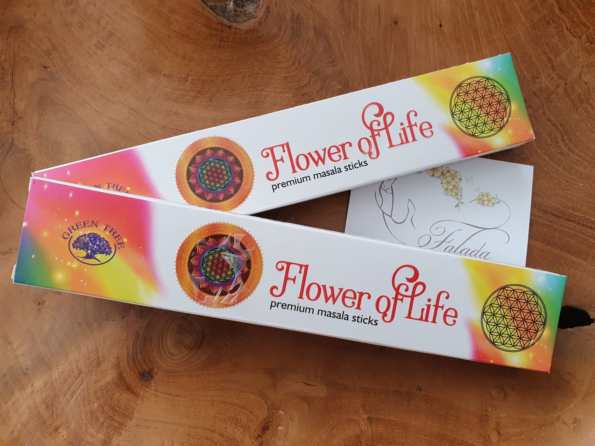 Green Tree ~ Flower of Life