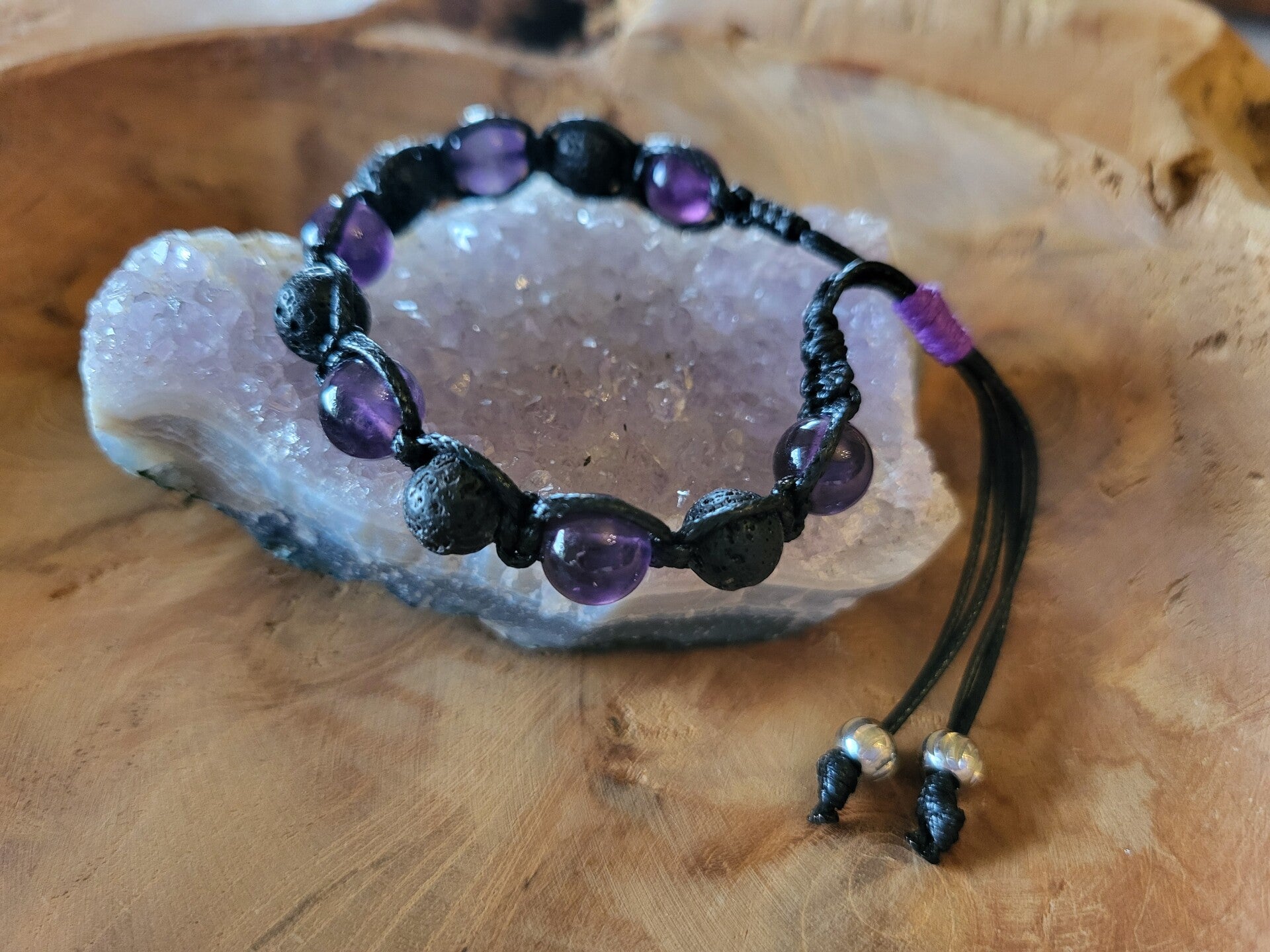 Amethist & Lavasteen