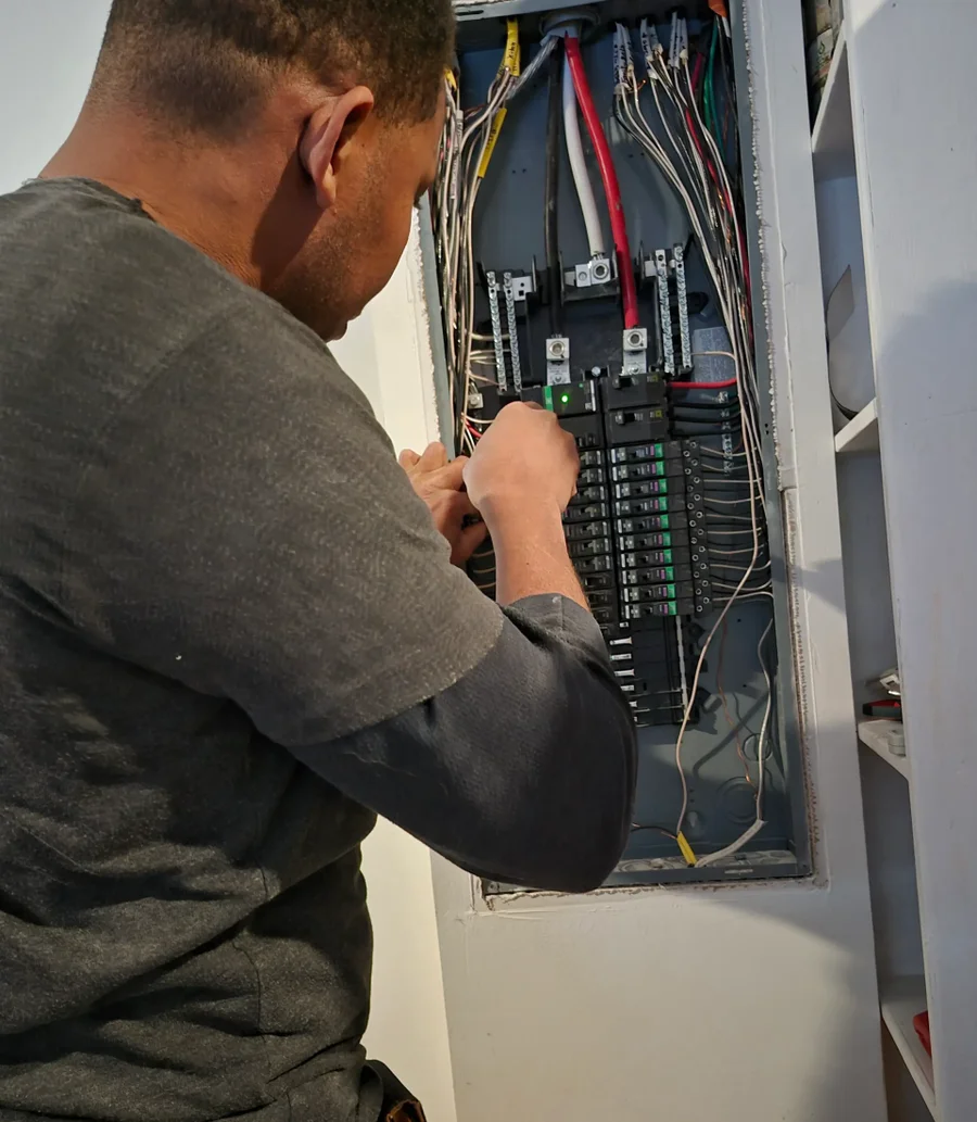 Residential electrical upgrade completed by Kais Pro Repairs
