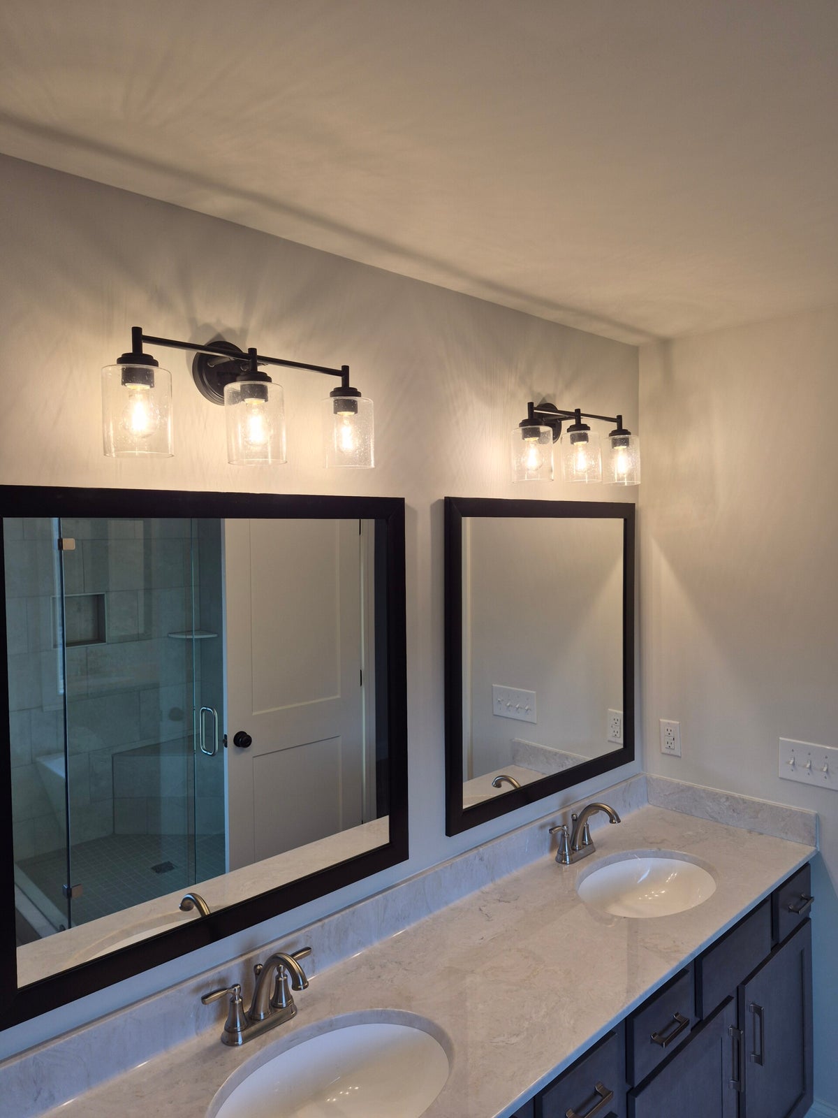 Lighting upgrade completed by Kais Pro Repairs for a local homeowner with clean installation standards