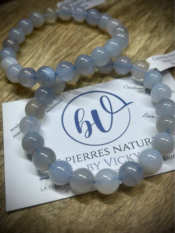 Bracelet Calcédoine