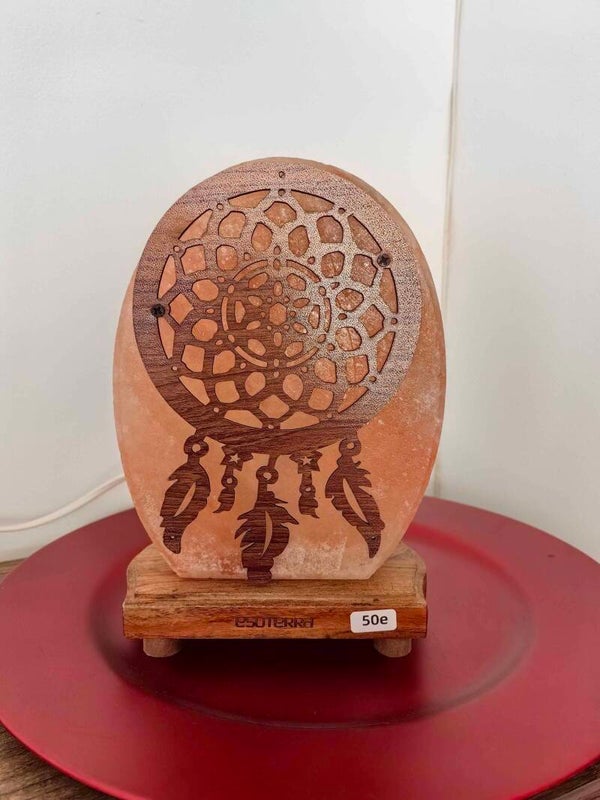 Lampe de sel Attrape rêve
